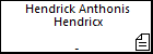 Hendrick Anthonis Hendricx