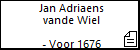 Jan Adriaens vande Wiel