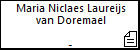 Maria Niclaes Laureijs van Doremael