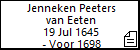 Jenneken Peeters van Eeten