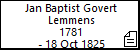 Jan Baptist Govert Lemmens