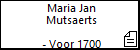 Maria Jan Mutsaerts