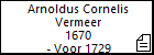 Arnoldus Cornelis Vermeer