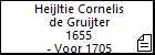 Heijltie Cornelis de Gruijter