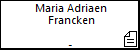 Maria Adriaen Francken