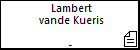 Lambert vande Kueris