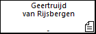 Geertruijd van Rijsbergen