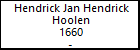 Hendrick Jan Hendrick Hoolen