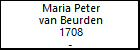 Maria Peter van Beurden