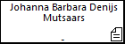 Johanna Barbara Denijs Mutsaars