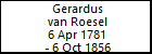 Gerardus van Roesel