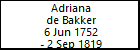 Adriana de Bakker