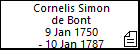 Cornelis Simon de Bont