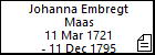 Johanna Embregt Maas