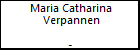 Maria Catharina Verpannen
