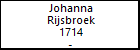 Johanna Rijsbroek