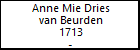 Anne Mie Dries van Beurden