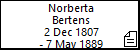 Norberta Bertens