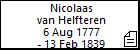 Nicolaas van Helfteren