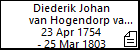 Diederik Johan van Hogendorp van Hofwegen