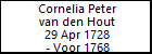 Cornelia Peter van den Hout