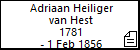 Adriaan Heiliger van Hest