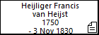 Heijliger Francis van Heijst