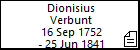 Dionisius Verbunt