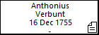 Anthonius Verbunt