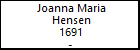 Joanna Maria Hensen