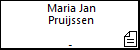 Maria Jan Pruijssen