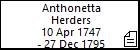 Anthonetta Herders