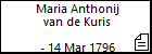 Maria Anthonij van de Kuris