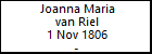 Joanna Maria van Riel