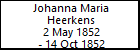 Johanna Maria Heerkens