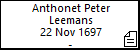 Anthonet Peter Leemans