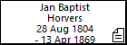 Jan Baptist Horvers