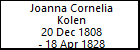 Joanna Cornelia Kolen