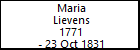 Maria Lievens