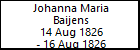 Johanna Maria Baijens