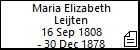 Maria Elizabeth Leijten