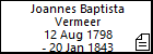 Joannes Baptista Vermeer