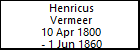 Henricus Vermeer