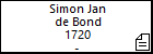 Simon Jan de Bond