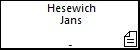 Hesewich Jans