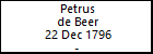 Petrus de Beer