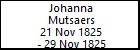 Johanna Mutsaers