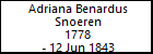 Adriana Benardus Snoeren