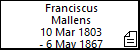 Franciscus Mallens