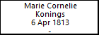 Marie Cornelie Konings
